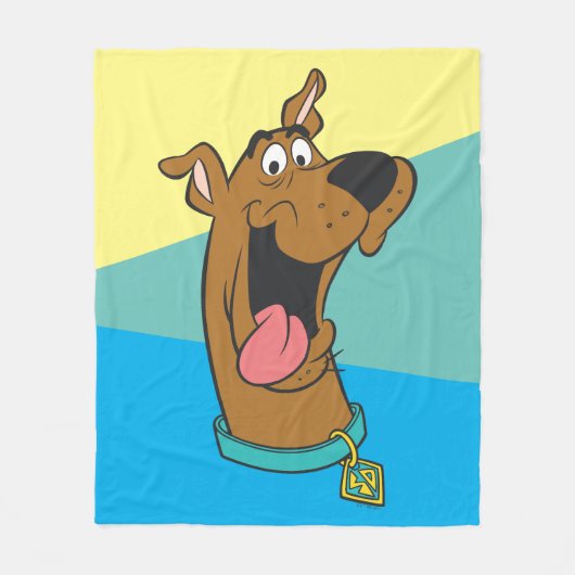 Scooby-Doo Tongue Out Fleecedecke (Vorderseite)