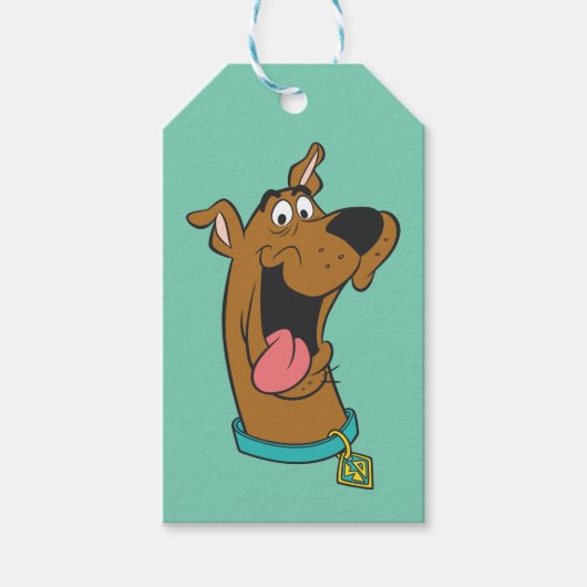Scooby-Doo Tongue Out Geschenkanhänger (Vorderseite)