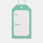 Scooby-Doo Tongue Out Geschenkanhänger (Rückseite)