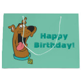 Scooby-Doo Tongue Out Große Geschenktüte (Vorderseite)