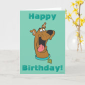 Scooby-Doo Tongue Out Karte (Gelbe Blume)