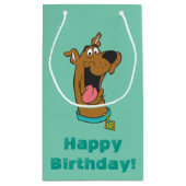 Scooby-Doo Tongue Out Kleine Geschenktüte (Rückseite)