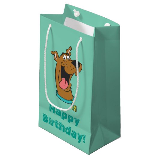 Scooby-Doo Tongue Out Kleine Geschenktüte (Vorderseite Schrägansicht)