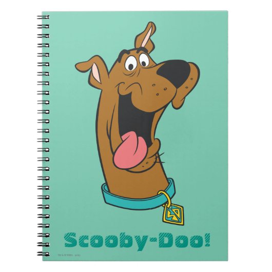 Scooby-Doo Tongue Out Notizblock (Vorderseite)