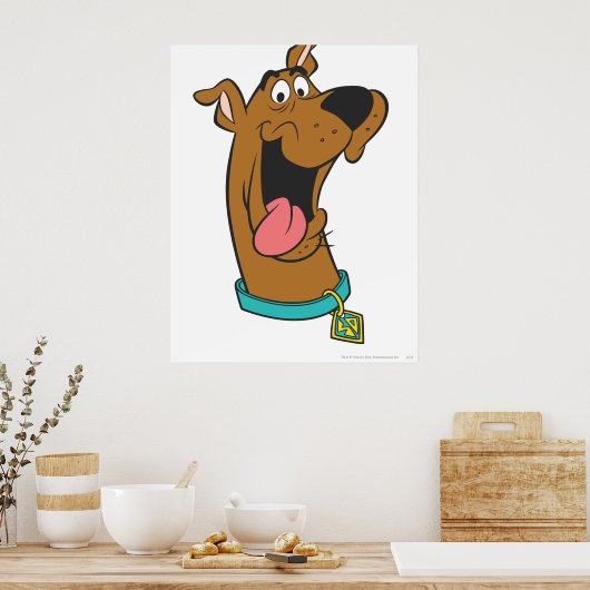 Scooby-Doo Tongue Out Poster (Küche)