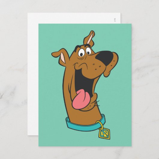 Scooby-Doo Tongue Out Postkarte (Vorne/Hinten)