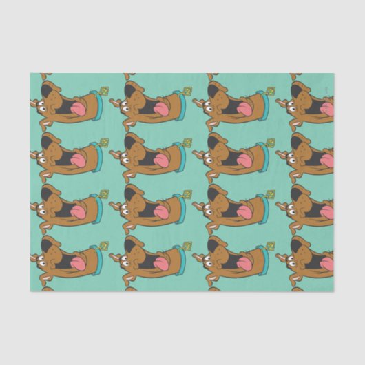 Scooby-Doo Tongue Out Seidenpapier (Vorderseite)