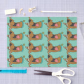 Scooby-Doo Tongue Out Seidenpapier (Handwerk)