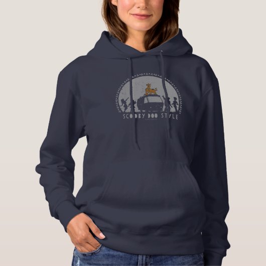 Scooby-Doo Tribal Van Silhouette Hoodie (Vorderseite)