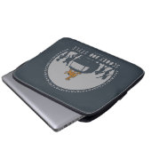 Scooby-Doo Tribal Van Silhouette Laptopschutzhülle (Vorne Knopf)