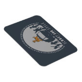 Scooby-Doo Tribal Van Silhouette Magnet (Rechte Seite)