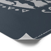 Scooby-Doo Tribal Van Silhouette Poster (Ecke)