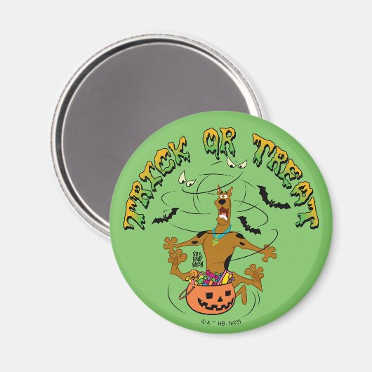 Scooby-Doo | Trick der Leckerei Magnet (Vorderseite/Rückseite)