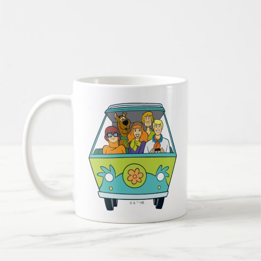 Scooby-Doo u. die Gruppen-Geheimnis-Maschine Kaffeetasse (Links)