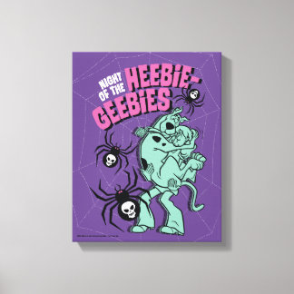 Scooby-Doo u. Shaggy Heebie-Geebies Leinwanddruck