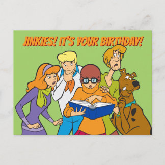 Scooby-Doo und das Gang-Investigate-Buch Postkarte