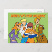 Scooby-Doo und das Gang-Investigate-Buch Postkarte (Vorne/Hinten)