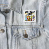 Scooby-Doo und der Gang Birthday Boy Button (Beispiel)