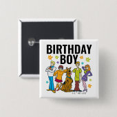 Scooby-Doo und der Gang Birthday Boy Button (Vorne & Hinten)
