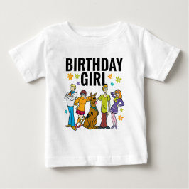 Scooby-Doo und die Gang-Birthday-Girl Baby T-shirt
