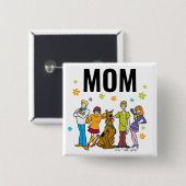 Scooby-Doo und die Gang-Birthday-Kind-Mama Button (Vorne & Hinten)