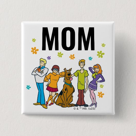Scooby-Doo und die Gang-Birthday-Kind-Mama Button (Vorderseite)
