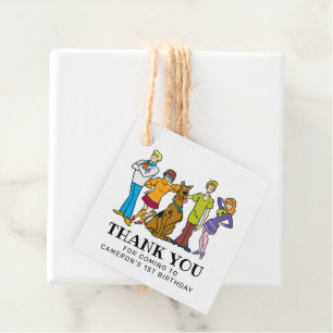 Scooby Doo und die Gang Danke Geschenkanhänger