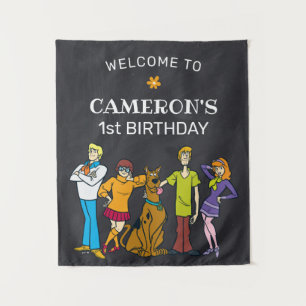 Scooby-Doo und die Gang Groovy Geburtstag Wandteppich