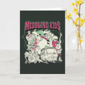 Scooby Doo und die Gang Meddling Kids Punk Band Karte (Gelbe Blume)