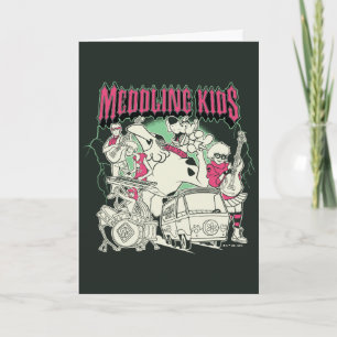 Scooby Doo und die Gang Meddling Kids Punk Band Karte