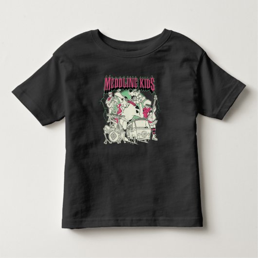 Scooby Doo und die Gang Meddling Kids Punk Band Kleinkind T-shirt (Vorderseite)