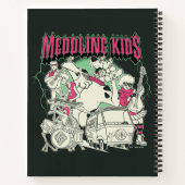 Scooby Doo und die Gang Meddling Kids Punk Band Notizblock (Rückseite)