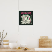 Scooby Doo und die Gang Meddling Kids Punk Band Poster (Küche)