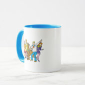 Scooby-Doo und die Gang Mystery Inc. Tasse (Vorderseite Links)