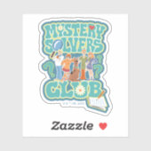 Scooby-Doo und die Gang "Mystery Solvers Club" Aufkleber (Blatt)