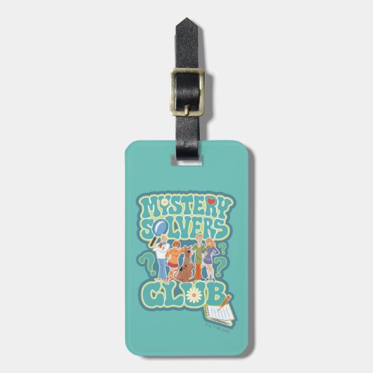 Scooby-Doo und die Gang "Mystery Solvers Club" Gepäckanhänger (Vorderseite vertikal)