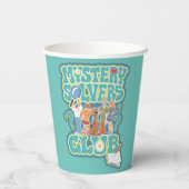 Scooby-Doo und die Gang "Mystery Solvers Club" Pappbecher (Rückseite)