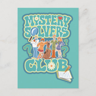 Scooby-Doo und die Gang "Mystery Solvers Club" Postkarte