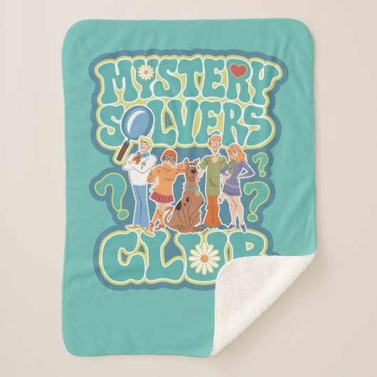 Scooby-Doo und die Gang "Mystery Solvers Club" Sherpadecke (Vorderseite)