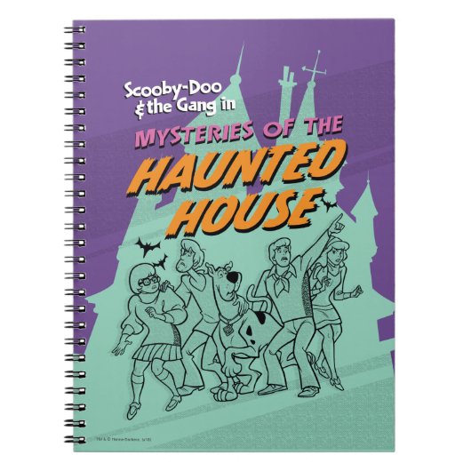 Scooby-Doo und die Gang "Spuk House" Notizblock (Vorderseite)