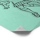 Scooby-Doo und die Gang "Spuk House" Poster (Ecke)