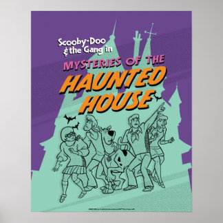 Scooby-Doo und die Gang "Spuk House" Poster