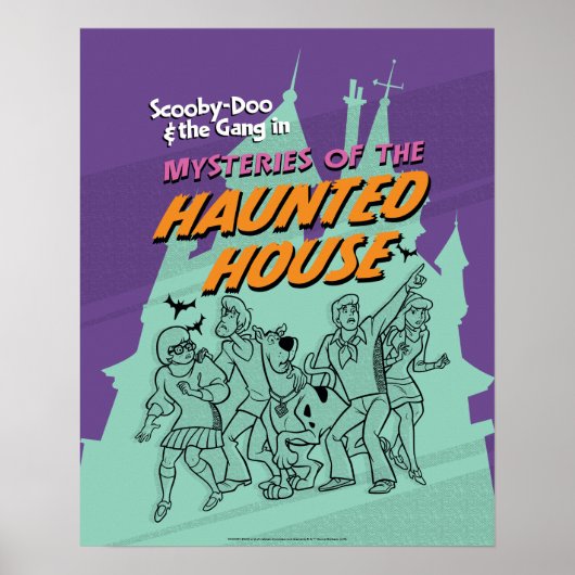 Scooby-Doo und die Gang "Spuk House" Poster (Vorne)