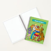 Scooby-Doo und die Gang-Untersuchung Zeichnend Notizblock (Innenseite)