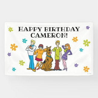Scooby-Doo und die Gang zum Geburtstag Banner