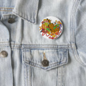 Scooby-Doo und Gang Christmas Button (Beispiel)