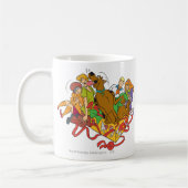 Scooby-Doo und Gang Christmas Kaffeetasse (Links)