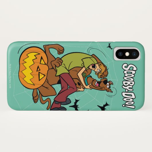 Scooby-Doo und Shaggy Halloween Fright Case-Mate iPhone Hülle (Rückseite (Horizontal))