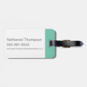 Scooby-Doo und Shaggy Halloween Fright Gepäckanhänger (Rückseite horizontal)