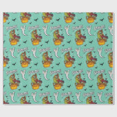 Scooby-Doo und Shaggy Halloween Fright Geschenkpapier (Flach)